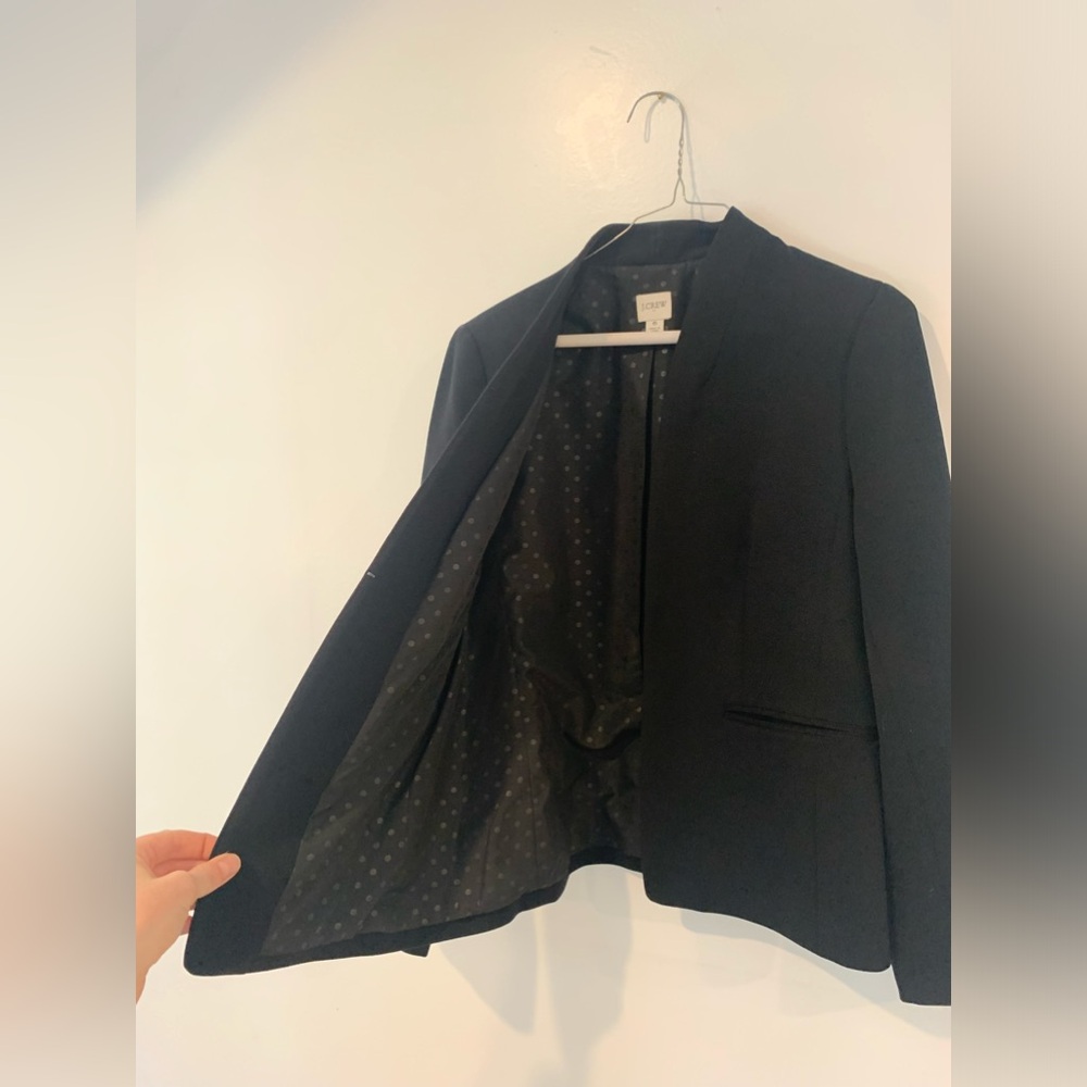 J Crew black blazer